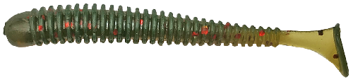 Приманка силиконовая  SIWEIDA "Spark Tail Shad" 7,5см 2,4г (7шт.) цв. 189