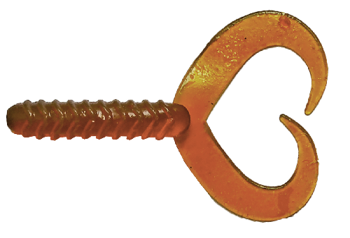 Приманка силиконовая  SIWEIDA "Double Tail Grub" 7,5см 2,7г (6шт.) цв. 143