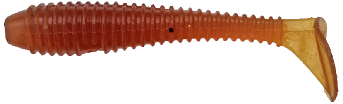 Приманка силиконовая  SIWEIDA "Ribbed Shad" 7,5см 3,7г (7шт.) цв. 143