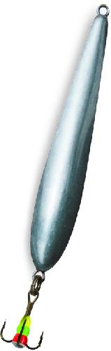 Блесна зимняя SIWEIDA "ICE SCAT" 8г (52мм, 2 коронки - никель и латунь, блист)