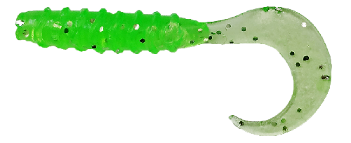 Приманка силиконовая  SIWEIDA "Lucky Tail Grub" 7,5см 3,9г (7шт.) цв. 164