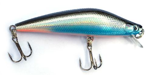 Воблер SIWEIDA "GIBBOUS MINNOW" 75SS (8,2г; 0,3-0,8м) col. 57