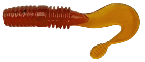 Приманка силиконовая  SIWEIDA "Vibration Tail Grub" 6,5см 2,4г (8шт.) цв. 143