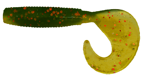 Приманка силиконовая  SIWEIDA "Fat Tail Grub" 7,5см 4,5г (7шт.) цв. 189