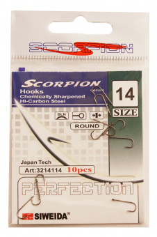 Scorpion hooks-size14_bln_round